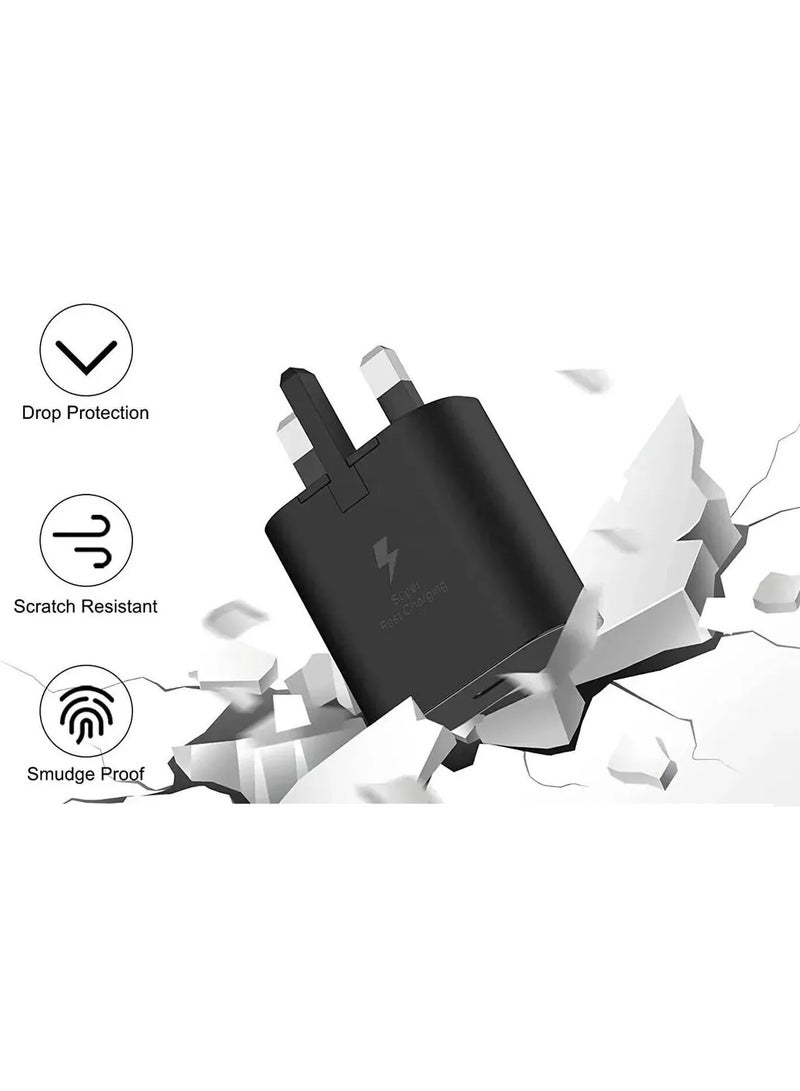 Chappeline CH2 45W Super Fast Phone Charger, Power Adapter with USB C Plug and Cable - Black - Image 5